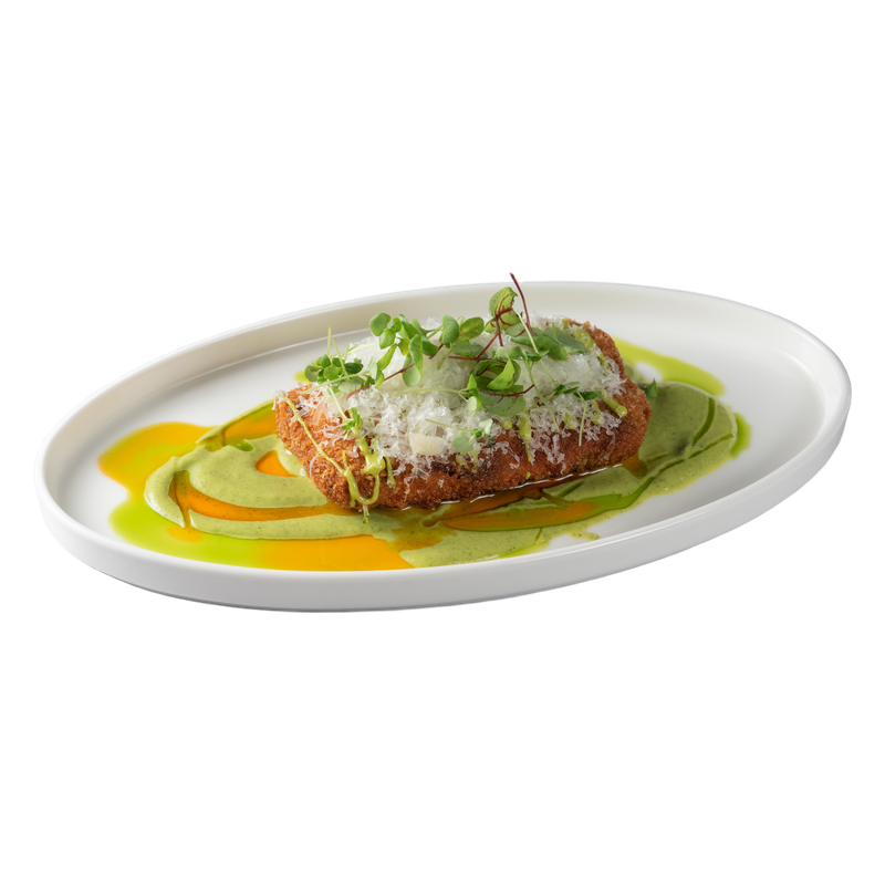 Knusprige Auberginen-Parmigiana